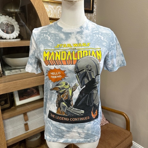 Old Navy Other - Disney Star Wars Mandalorian Graphic T-Shirt youth 8/10